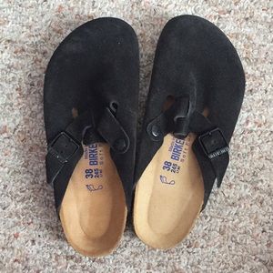 black boston birkenstock